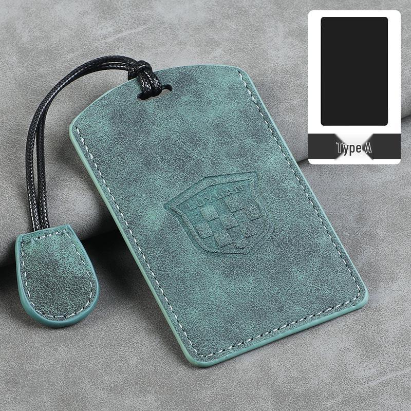 NFC Keychain and Card Holder for Luyuan Electric Vehicles - High-End, Unisex Design.