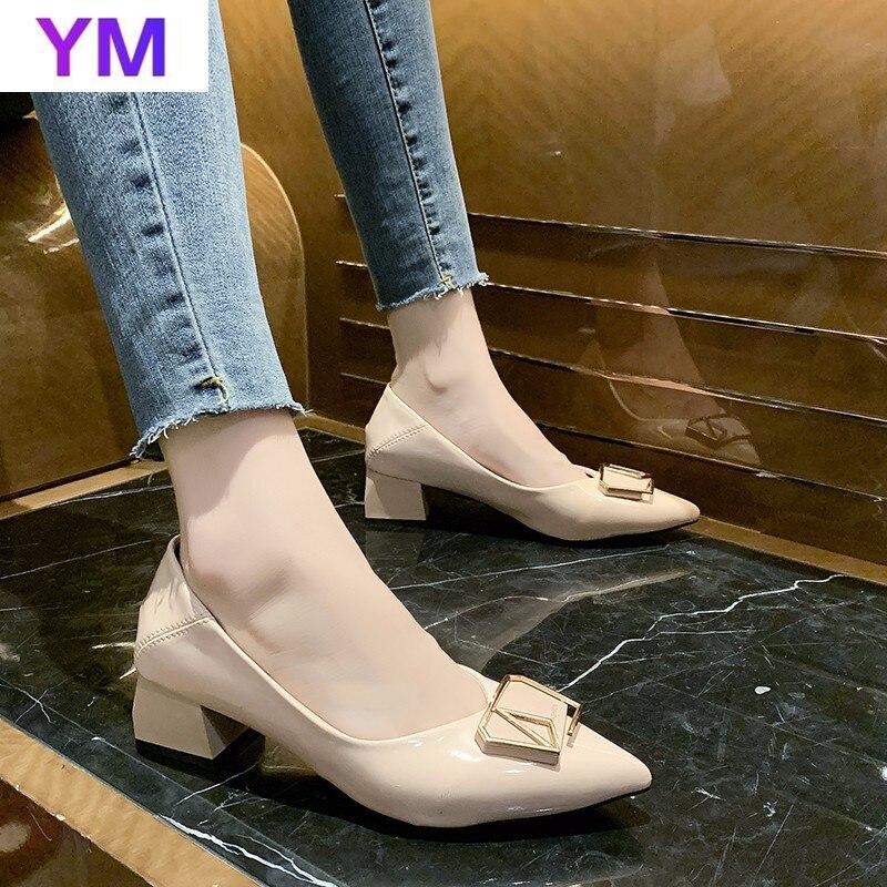 Buy 2020 OL Office Lady Shoes Low Heels 
