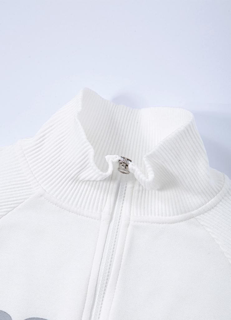 ASON Salt Zip-Up / White