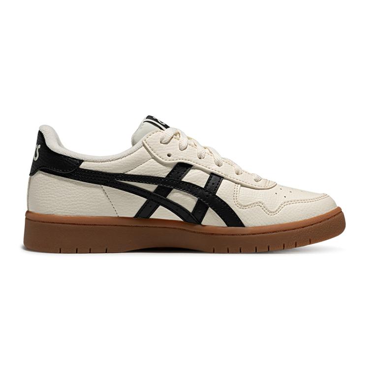 Asics Japan S Retro Casual Durable Breathable Low Top Skate Shoes Unisex Sneaker White Black 1203B055-200