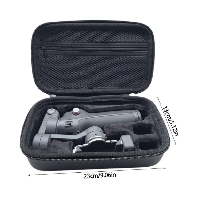 Handheld Storage Case for Mobile 8/7P Handheld Stabilizers, with Shaped Interior and Zippered Pocket