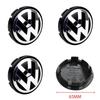 2026 Hot For VW 4PCS 55mm/60mm/63mm/65mm/Car Styling Wheel Center Cap Hub Covers Badge Accessories For VW VolkswagenJD3