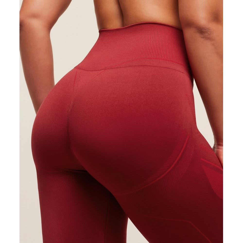 Gymshark X Analis Seamless Leggings   Reps Red Carmine Red Reps Red Carmine Red B4b4r Rb54