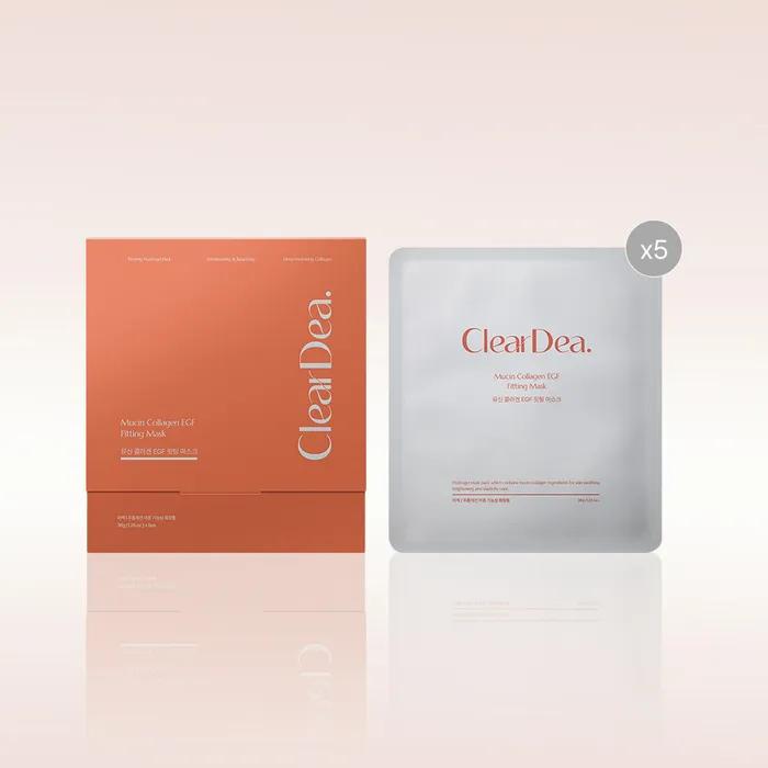 Mucin Collagen EGF Fitting Mask 5ea (1 box)