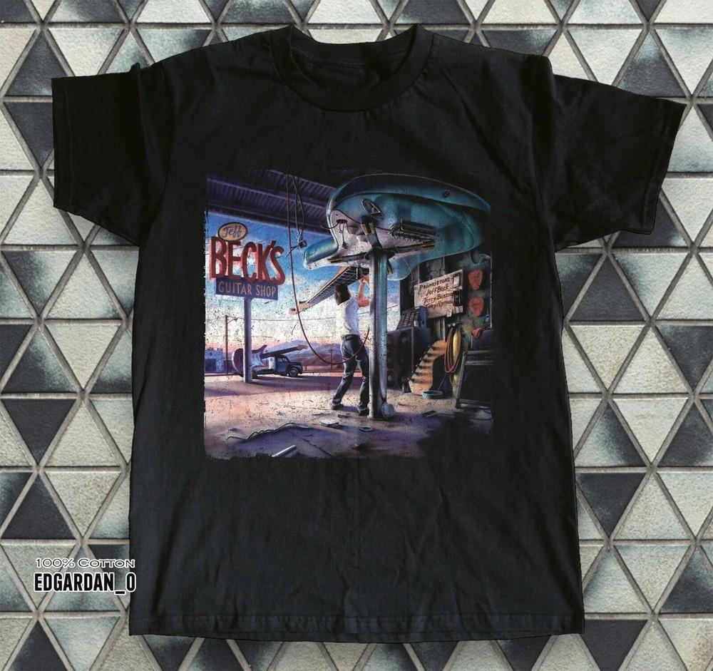 Vtg Jeff Beck s Guitar Shop Album Black T-shirt All Size S-5XL DS66 Unisex T-Shirt XXXXL