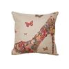 New Letter Pattern Cotton Linen Pillow Case Sofa Waist Throw Cushion Cover