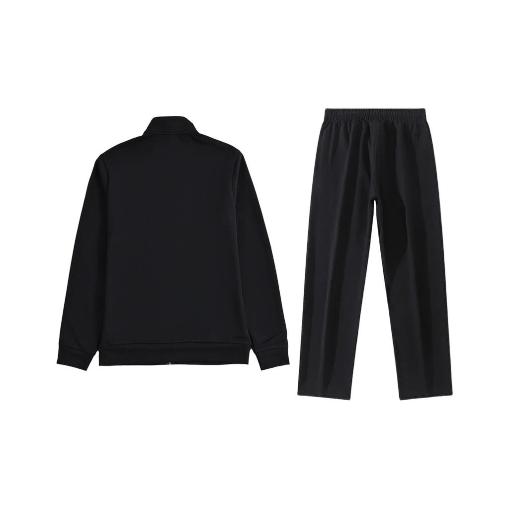 Li Ning Sports Fashion Series Campus Collection Simple Comfortable Trendy Outdoor Commuting Breathable Casual Sports Suit Men Suit YWDV349-1+AKLUC03-1