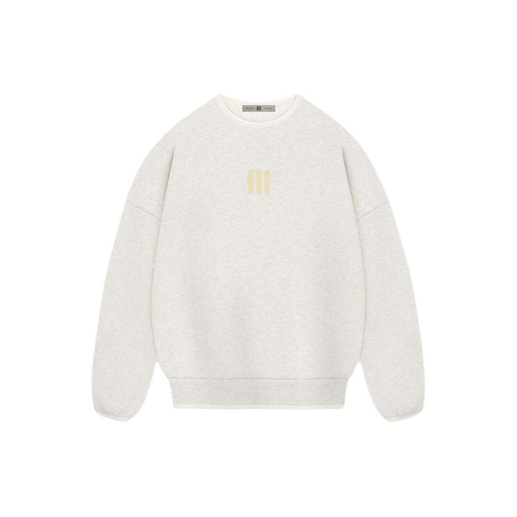 Adidas X Fear of God Athletics Crewneck Oatmeal Unisex Tops White IS5320