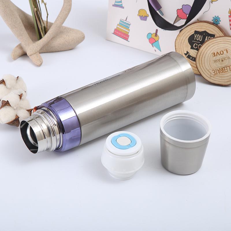 Travel Portable Double Layer Thermal Mug Food Thermos For With Heating Travel Stainless Steel Water Arctic Bottle Cups Of Hot