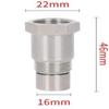 1Pc Oxygen Sensor Adapter Car Check Engine Light Fix Catalytic Mesh Oxygen O2 Sensor Spacer Adapter Mini Catalytic Converter