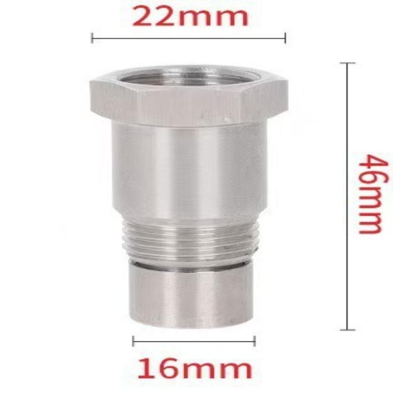 1Pc Oxygen Sensor Adapter Car Check Engine Light Fix Catalytic Mesh Oxygen O2 Sensor Spacer Adapter Mini Catalytic Converter