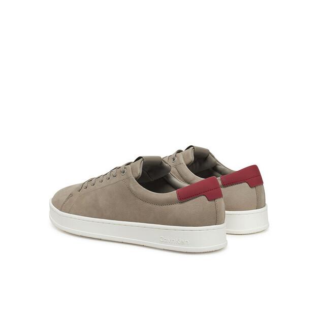 Мужские кроссовки Calvin Klein Low top lace up nu hm0hm01758 серые