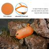 JOTO of Swimming Buoy Waterproof Bag Float Bag Lightweight Buoy Training Float Air Bag [Set 2] - Orange/Magenta
