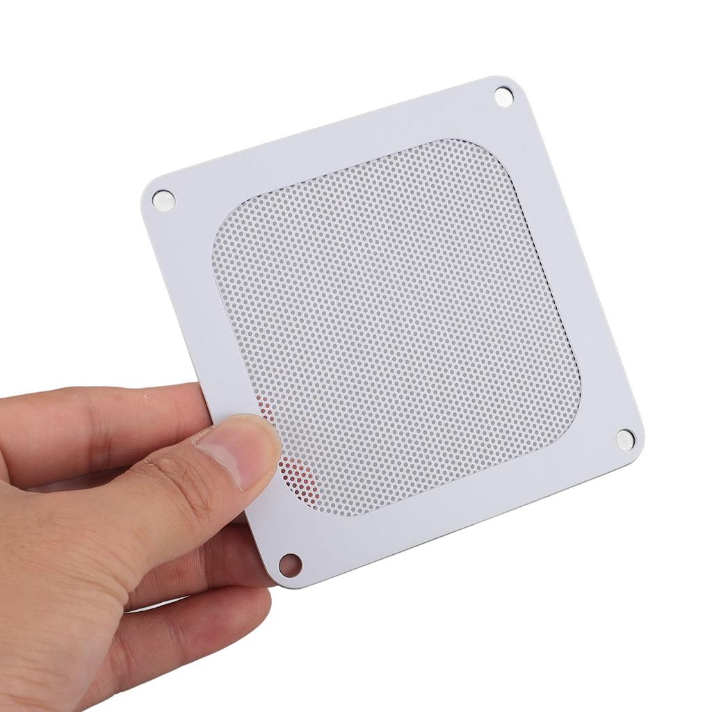 4PCS PVC Computer Fan Filter Grills Magnetic Frame PC Fan Dust Mesh PC Cooler Filter 3.66x3.66in