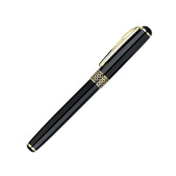 Metal Pen China Red Metal Orb Pen Black Red Signature Pen Enterprise Unit Advertising Gift Pen