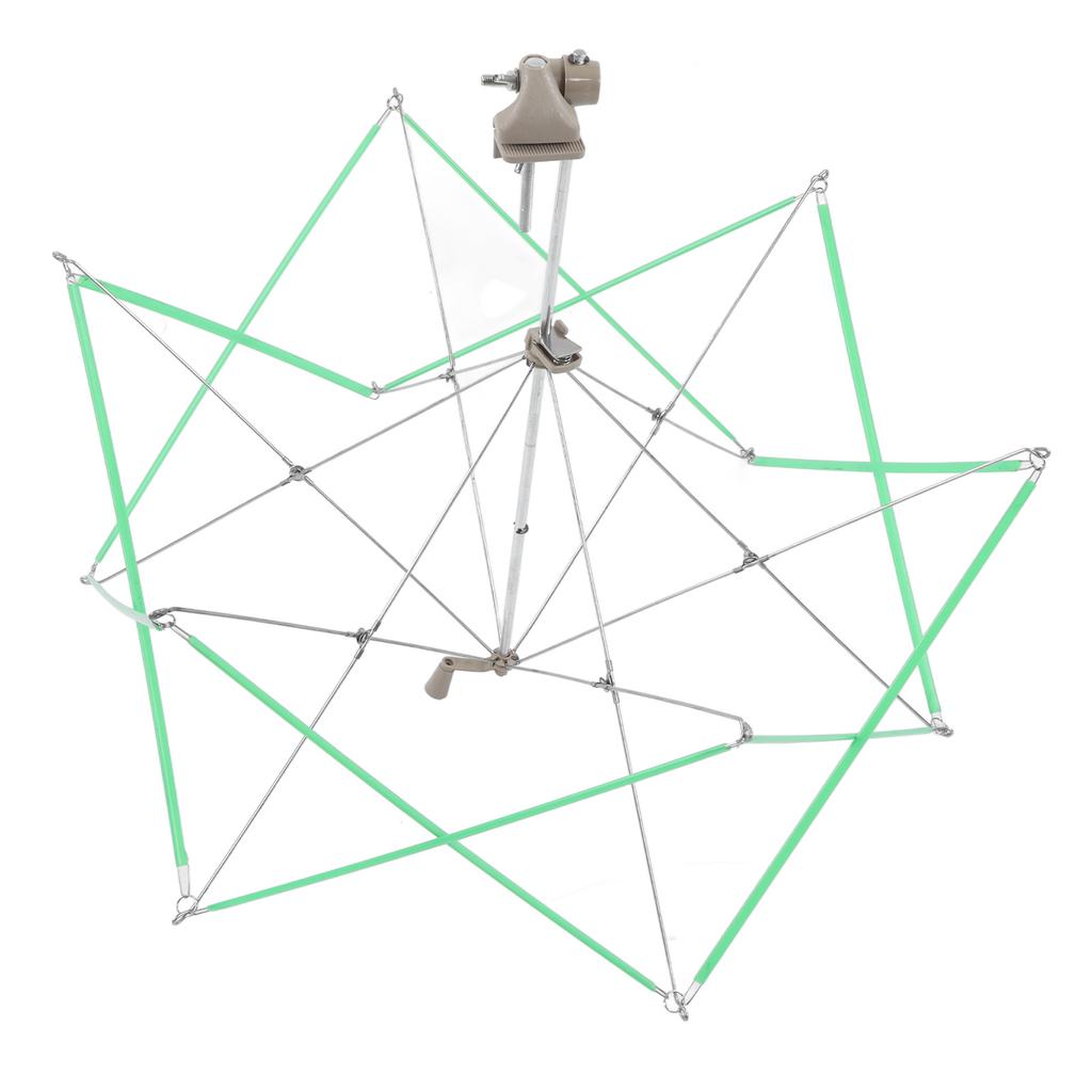 Yarn Swift Stainless Steel Plastic Easy Fixing Easy Operation Easy Adjustment Umbrella Swift for Winding Yarn