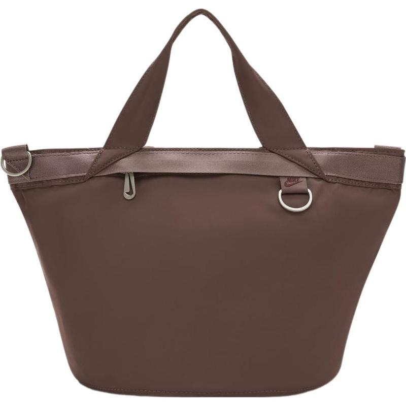Nike Fabric Tote Bag Shopping Bag Shoulder Bag Crossbody Bag Handbag Regular Women's Eclipse Fuchsia & Night Brown Red Casual CW9303-291