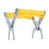 Efficient Beekeeping Apiary Essential Tool Stainless Steel Frame With Bright Yellow Plastic Handle For Secure Lifting