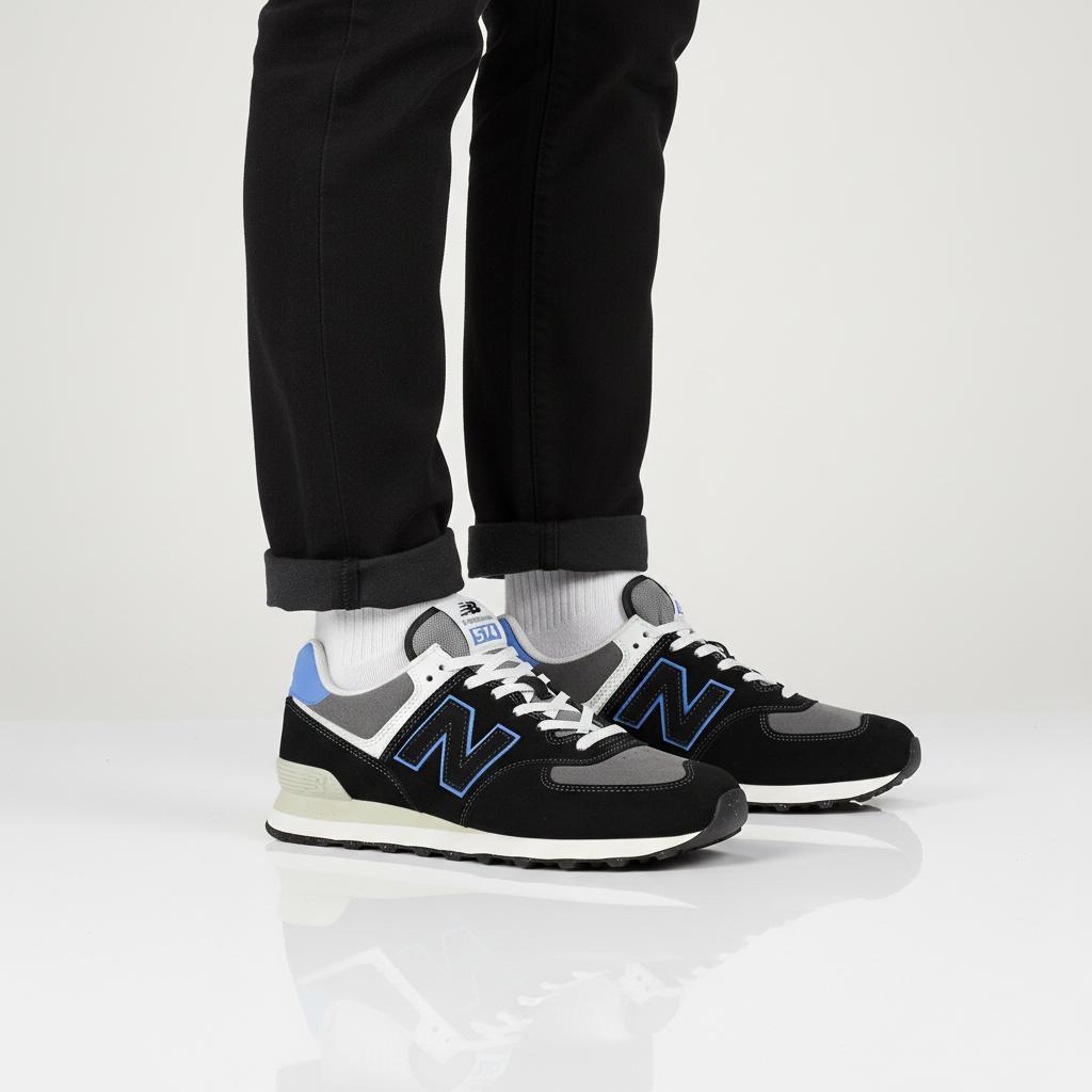 New Balance Classic 574 - Men's Sneakers Shoes Black U574QRB ORIGINAL