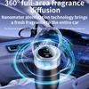 Smart Car Air Freshener Car Fragrance Diffuser Automobile Rechargeable Air Freshener Car Interior Deodorizer Fragrance Products