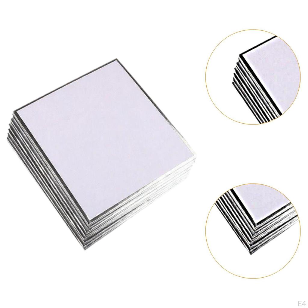 10 Pieces Shikishi Boards Artist Square Autograph Board for Hand Drawn