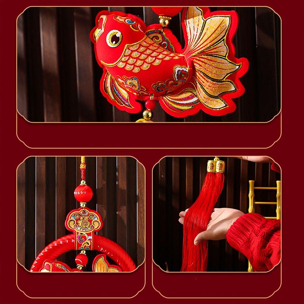 Lucky Chinese New Year Ornaments Hanging Spring Festival Decorations  Home