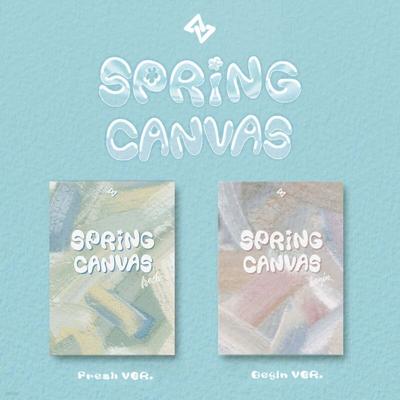 SEVENUS - 1st Mini : SPRING CANVAS [2 Types SET]