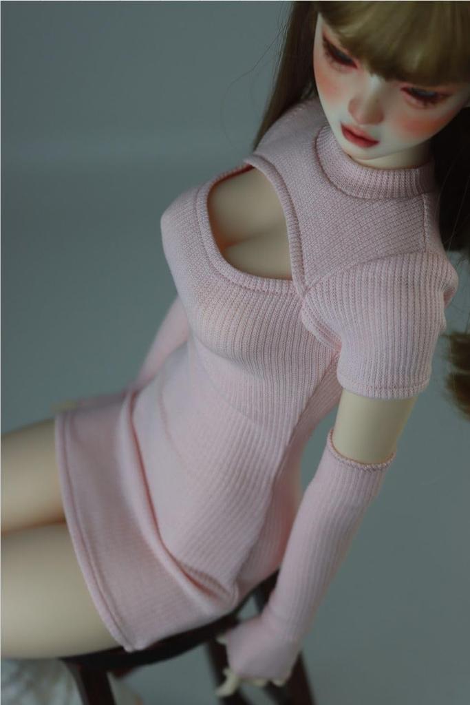 ST200 Tight Dress, Pink, 1/3 Scale Doll Compatible, Figure Clothes