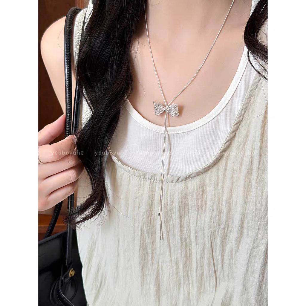 Ozean Patrick Star Lange Halskette Damen Nische Vintage Vielseitige Pulloverkette Hals