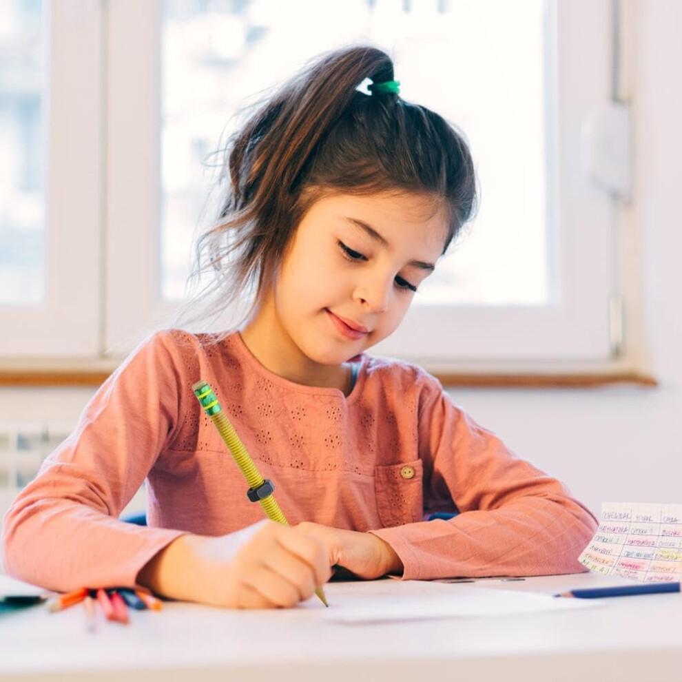 Threaded Fidget Pencils for ADHD Focus, Sensory Anxiety Relief for School Office Home