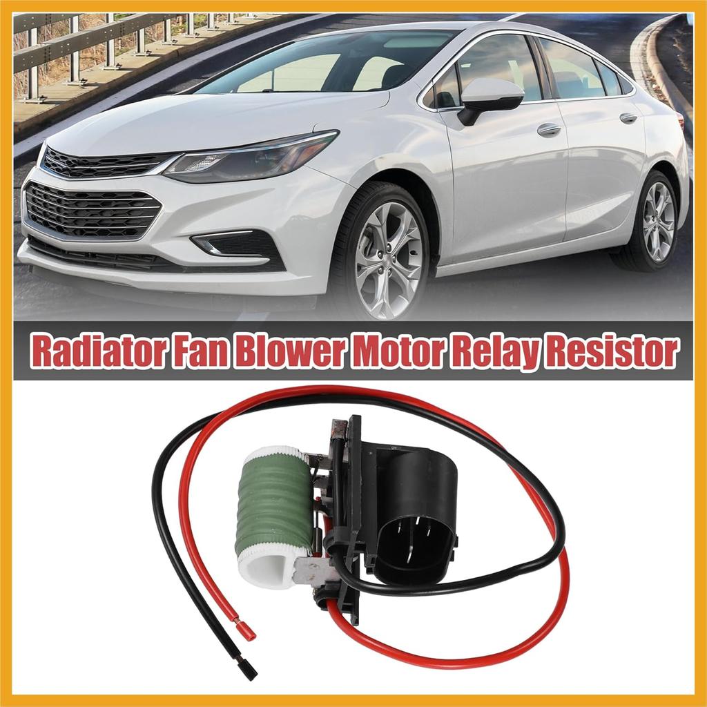 Radiator Fan Blower Motor Relay Resistor for Chevrolet Cruze 2011-2016 Engine Cooling Fan Motor Wiring Harness No.13427161 Radiator Fan Blower Motor