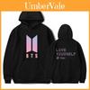 Kpop Bts Bangtan Boys Love Yourself Her Bavlněná mikina s kapucí v ležérním a sportovním stylu