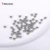 Wholesale 14k/18k Gold Plated Crimp Beads, Brass Metal 2mm/2.5mm/3mm Stopper End Beads For DIY Jewelry Making Supplies Findings