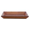 1Pc Square Wooden Sushi Dish Snacks Dried Cake Tray Dessert Plate for Home Tableware(#1)