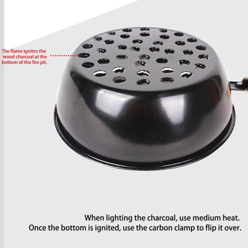 Charcoal Fire Bowl Designs for Quick Multifunctional Camping Setups Easy Transport On Hiking Expeditions Protections