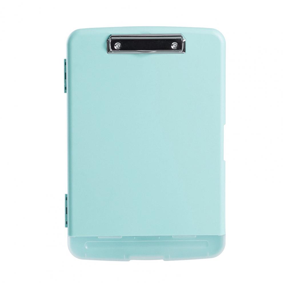 

Прочный планшет с местом для хранения и держателем для ручек, черный закрытый ящик для планшета, чехол для медсестер, водителей, подрядчиков, учителей, дома