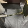 Used AMERICAN OPTICAL Sunglasses Gold Made in USA 100%UV