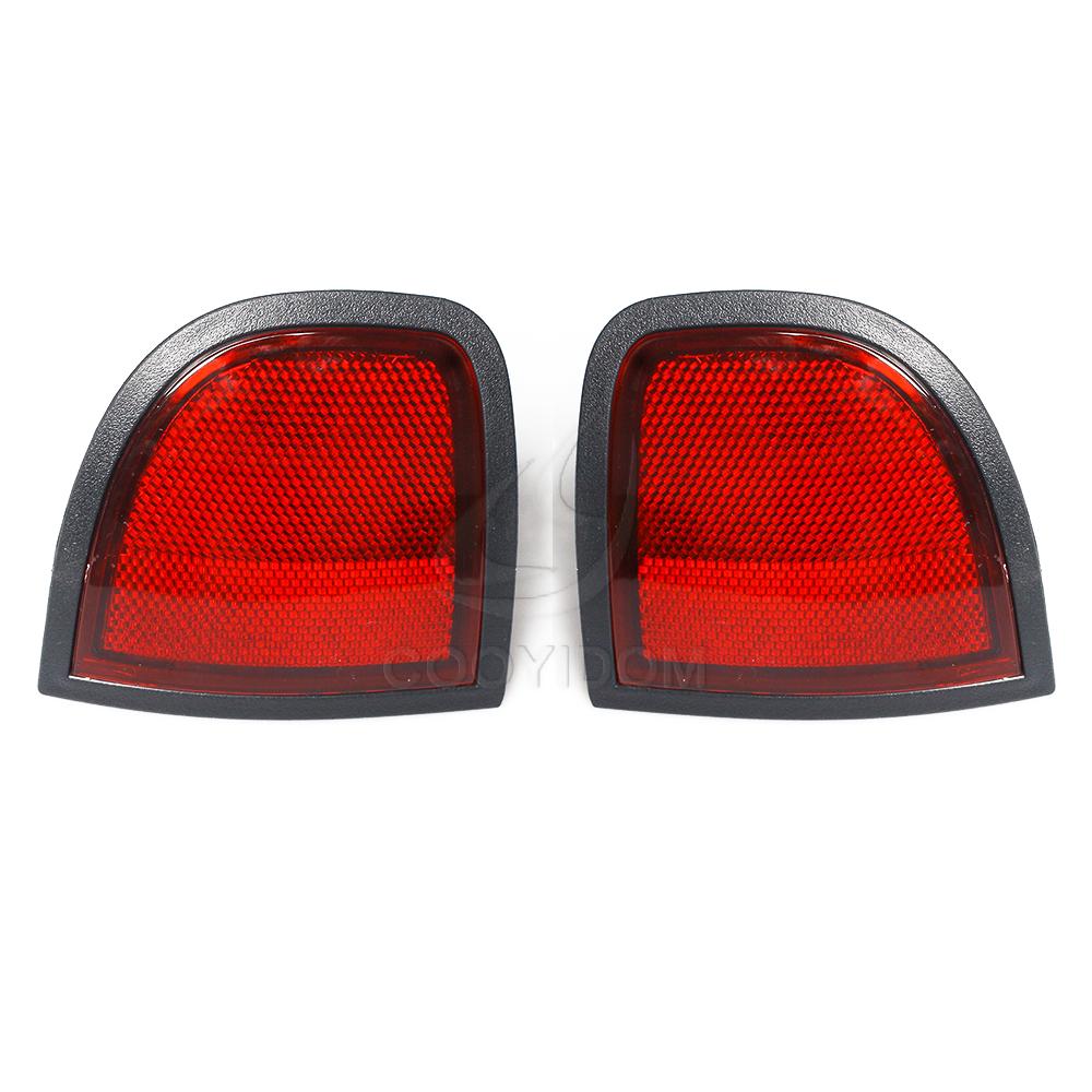 Left / RIght Rear Bumper Taillight For Mitsubishi L200 2005-2015 Reflector Light Parking Brake Light Reflector Light 8355A015