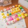 Easter Day Mochi Squishy Cute Chicks Rabbit Easter Egg Squeeze Toys Squishy Tabas Easter Egg Basket Stuffers Gifts Party Favors