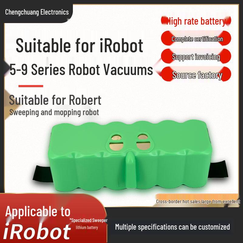 Совместимая литиевая батарея для iRobot Roomba 960, 890, 860, 695, 680, 690, 675 4400mAh