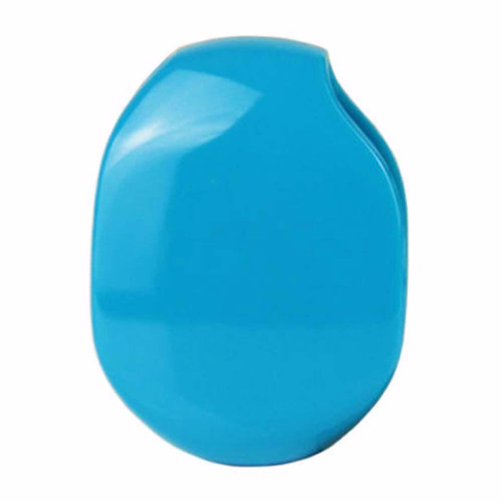 

Зажим для кабеля телефонной линии, органайзер для кабеля наушников, намотка кабеля, обмотка для наушников, органайзер для проводов синий