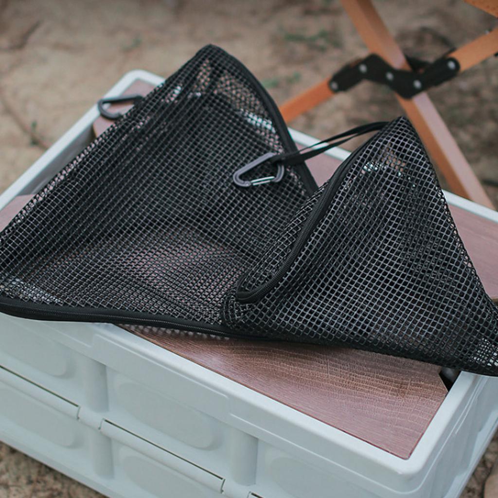 Outdoor Yoga Utility Net Food and Clothing Storage Net Outdoor Tool for Efficient Gear Arrangement
