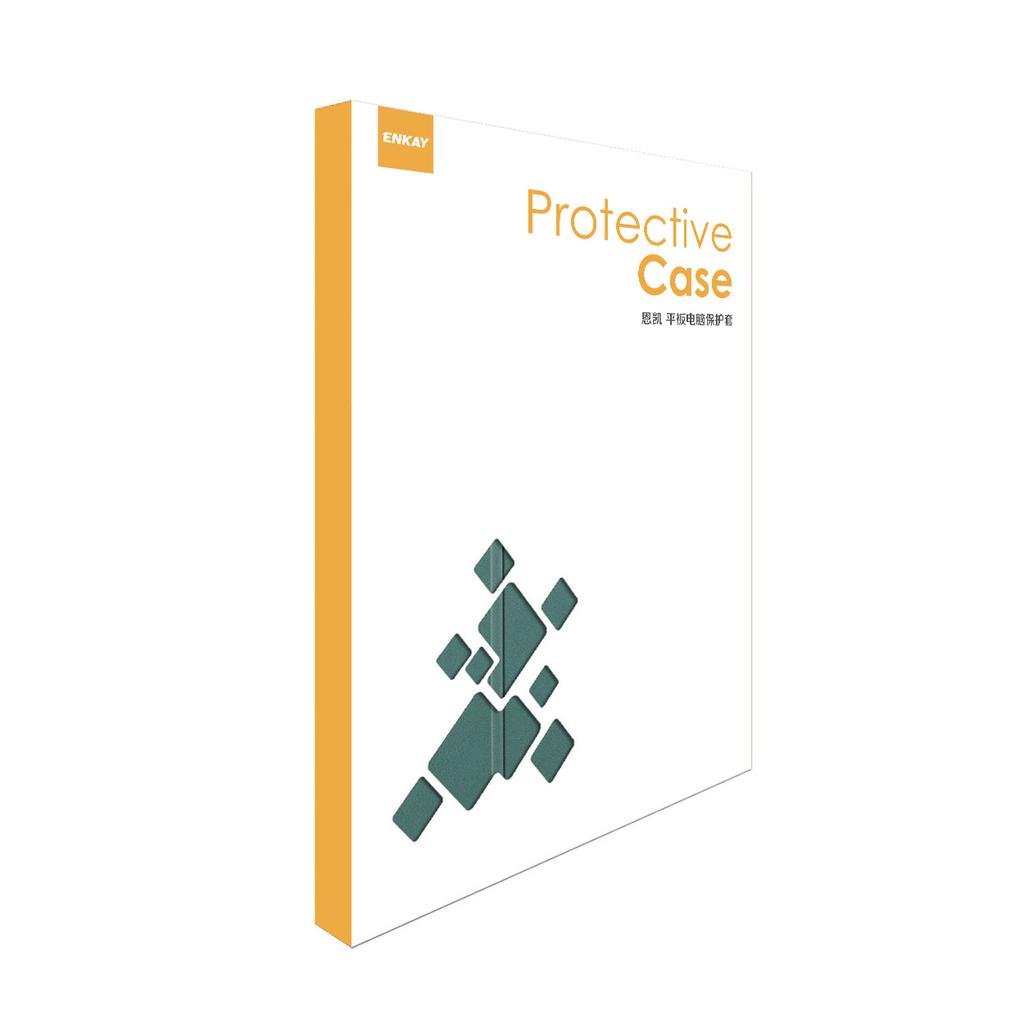 For OnePlus Pad Pro/OnePlus Pad 2 ENKAY HAT PRINCE Trifold Stand Cover PU Leather+PC Tablet Case