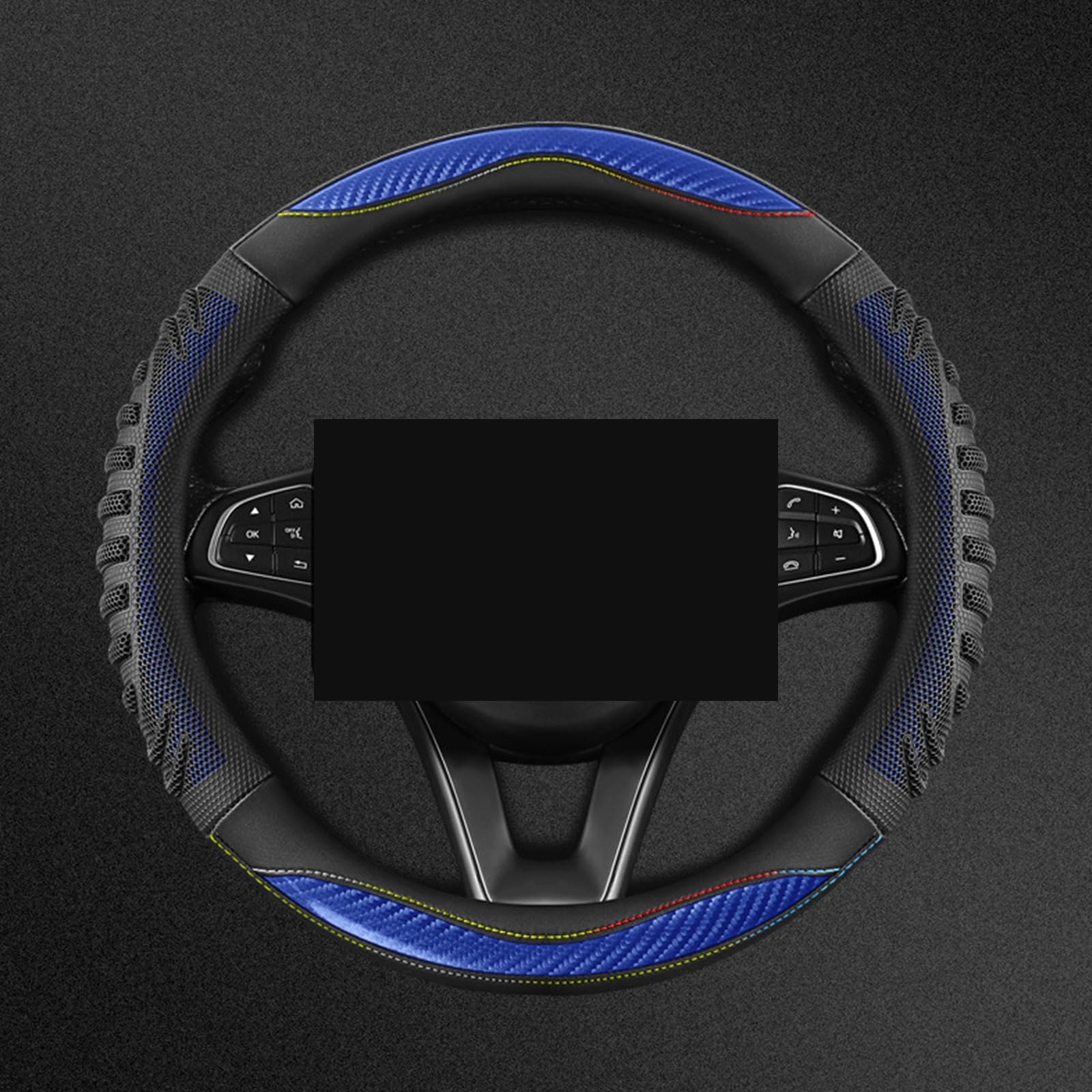 

Steering cover for Mazda Roadster ND Series May 2015 ~ One size синий