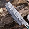 Damascus Steel Kitchen Nakiri Knife Japanese Knives Meat Cleaver Butcher Knife Vegetable Cutter Slicer