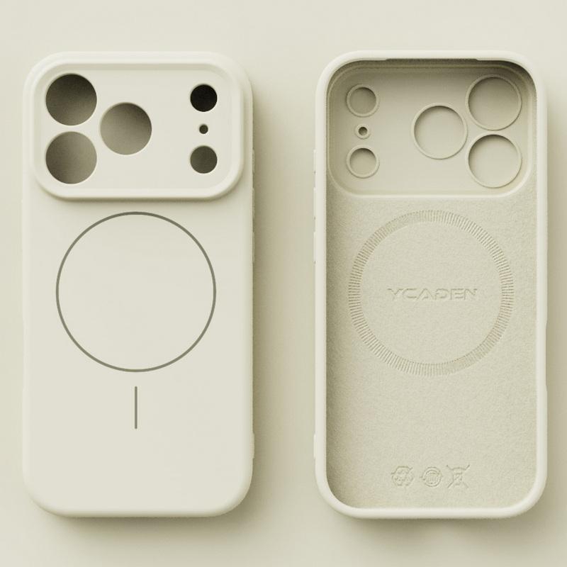 For iPhone 17 Pro Max Case Magnetic For Magsafe Liquid Silicone Soft Cover Coque For iPhone 16 15 14 13 Pro Max 17E 16E