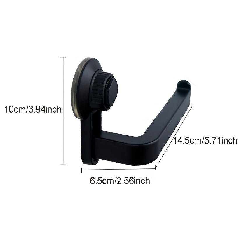 Versatile Vacuum Suction Cup Paper Towel Holder - Wall-Mounted, Self-Adhesive for Bathroom & Kitchen Storage, Best for Christmas