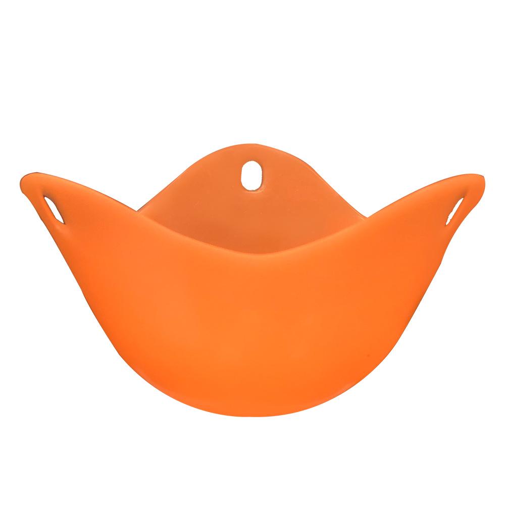 Силиконовый противоударный держатель для яиц и поднос для хранения Orange Egg Cooker