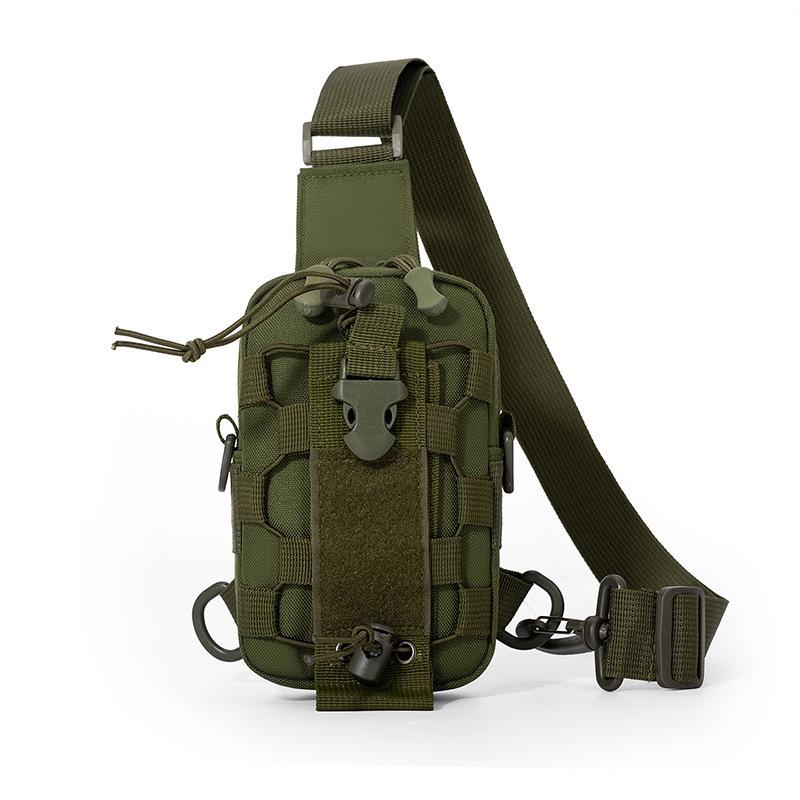 Men's Tactical Multifunctional Waist Bag - Outdoor Mountaineering & Cycling Pouch, Water Bottle Holder, Phone Bag, Crossbody Waist Belt.