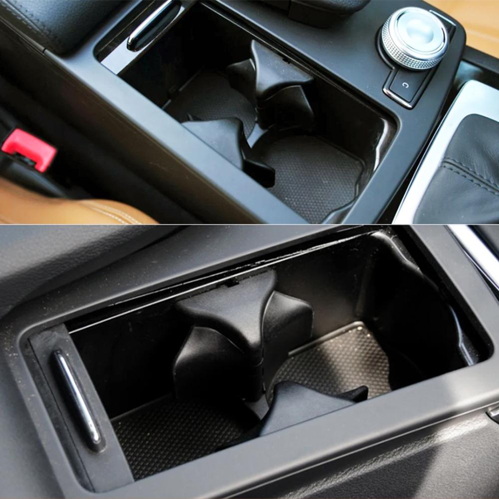 Central Armrest Drink Water Cup Holder Inserted Clip For Mercedes Benz C E Class W204 W212 W207 C200 C220 C250 C300 2046802391